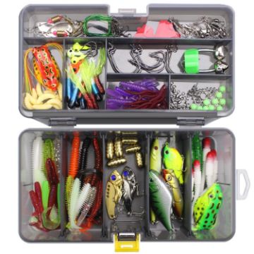 168 PCS Road Squid Hook Accessories Set Without Plier - 1