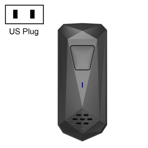 CT02 Negative Ion Air Purifier Pet Deodorizer US Plug Black - 1