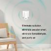 CT02 Negative Ion Air Purifier Pet Deodorizer US Plug Black - 5