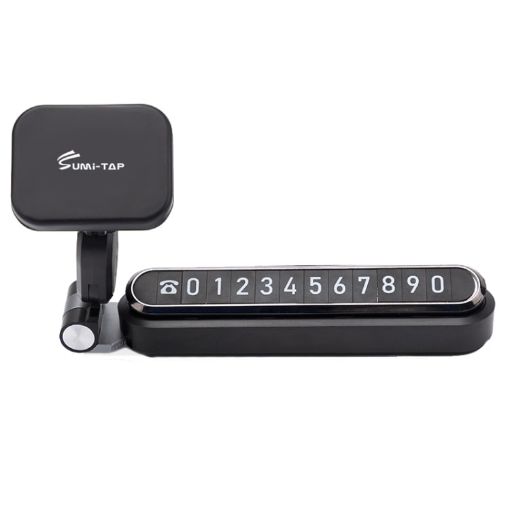 Sumi-tap STP-0058 Magnetic 3-in-1 Car Phone Holder (Black) - 1