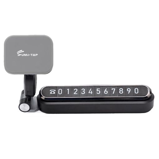 Sumi-tap STP-0058 3-in-1 Gray Magnetic Car Phone Holder - 1