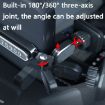 Sumi-tap STP-0058 3-in-1 Gray Magnetic Car Phone Holder - 5