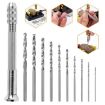 Steel Pick & Hand Drill Punch with 10 Aluminum Alloy Drills - 2