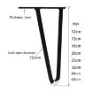Black Gold 12cm LH-S0006 Metal Furniture Support Legs - 3