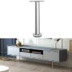 Adjustable Stainless Steel Furniture Legs, 32cm Height (Silver) - 1