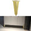 Gold Adjustable Aluminium Furniture Legs, 18cm Height - 1