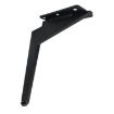 Adjustable 20cm Knife Shape Metal Furniture Legs - Matte Black - 2