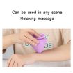 Silicone Suction Cup Muscle Massage Ball - Blue - 5