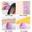 Silicone Suction Cup Muscle Massage Ball - Grey - 6