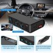 TR24 Car Cigarette Lighter 3 In 1 Charger with Switch (Black Red) - 6
