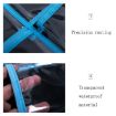 Mobile Phone Hanging Bag - 30 Grid, Transparent, Black, Non-woven - 6