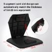 Car Sunshade Phone Tablet Holder for Folding Screen Phones (Black) - 3