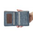 Baellerry BLR1152 Men's Vintage Gray Vertical Short Wallet - 3