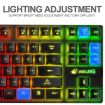 ZIYOU LANG T87 White Luminous Wireless Gaming Keyboard & Mouse Set - 3