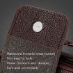 WEIXIER D235 Men's Black Litchi Texture PU Leather Shoulder Bag - 6