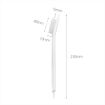 8 PCS White Nylon Cleaning Brushes for Soymilk Machine Juicer - 3