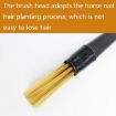 KFS-04 Black Double-ended Soft Coffee Machine Cleaning Brush - 6