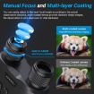 APEXEL HD Night Vision Binoculars with Video Recording (Black) - 5