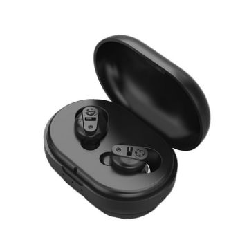 Old People Hearing Aid Voice Amplifier Sound Collector (Black) - 1