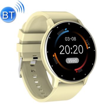 ZL02 Gold Smart Watch: Heart Rate, Blood Pressure, Oxygen Monitor - 1