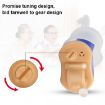 Black Left Ear Digital Noise Reduction Hearing Aid Sound Amplifier - 4