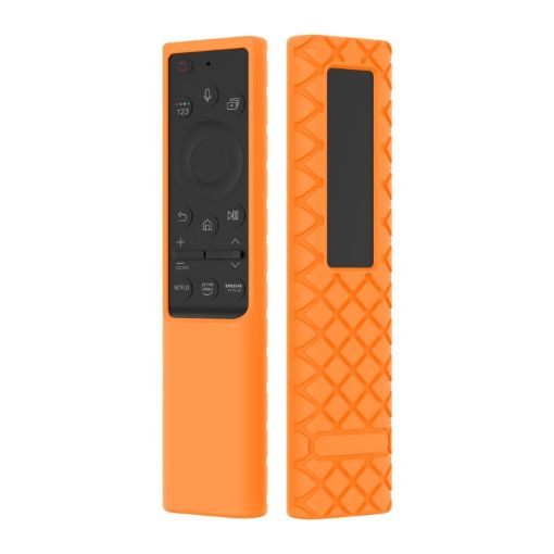 Orange Silicone Cover for Samsung BN59 Series TV Remote Control - 1