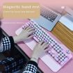 Mofii GEEZER G7 107-Key Pink Mechanical Keyboard: Wired/Wireless/Bluetooth - 6