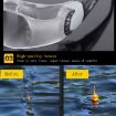 Adjustable Focus Fishing Telescope with Myopia, Yellow & Gray Clip - 5
