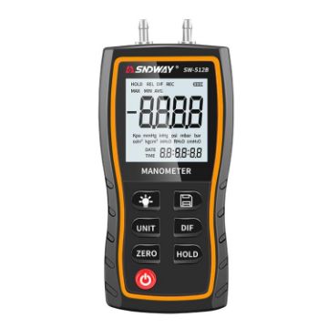 SNDWAY SW-512B Digital Handheld Differential Pressure Tester - 1