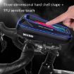 WILD MAN MS33 Bike Handlebar Bag with Touch Screen (Black) - 4