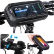 WILD MAN MS33 Bike Handlebar Bag with Touch Screen (Black) - 6
