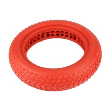 8.5" Red Honeycomb Shock-absorbing Tire for Xiaomi M365 Scooter - 1
