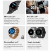 DT70 Analog Digital Dual Display Smart Watch (Silver Steel) - 5