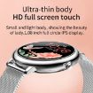 LOANIY CF80 Gold Steel 1.08" Smart Watch with Heart Rate Monitor - 3