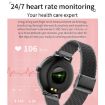 LOANIY CF80 Gold Steel 1.08" Smart Watch with Heart Rate Monitor - 4