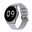 Wearkey Y23 Smart Watch, 1.32" Health Monitor, Password Lock, Silver Gray - 1
