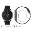 Wearkey Y23 Smart Watch, 1.32" Health Monitor, Password Lock, Silver Gray - 3