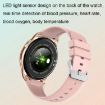 Wearkey Y23 Smart Watch, 1.32" Health Monitor, Password Lock, Silver Gray - 5