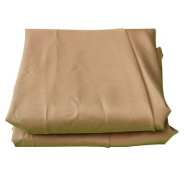 Khaki Polyester Garden Parasol Cover, 2m Diameter, 6 Ribs - 1