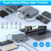HC470 19-In-1 Dual Monitor Docking Station for M1 MacBook Pro/Air - 4