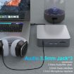 HC470 19-In-1 Dual Monitor Docking Station for M1 MacBook Pro/Air - 5