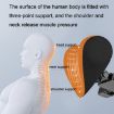 Orange A09 Car Seat Headrest Memory Foam Neck Pillow Without Stand - 5