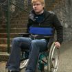 Elderly Protective Wheelchair Seat Belt LYAQD-01 (Blue) - 6