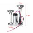 Electric Car Horn Double-Tube ST-1018S with Relay, 600DB Metal - 2