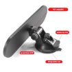 CZC-220 Car Strong Suction Cup Big Vision Rearview Mirror - 4