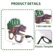 Dinosaur Glasses - 3PCS Birthday Party Decoration Photo Props (B Model) - 3