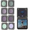 Action Camera Filters for DJI Action 2 by JUNESTAR, Style: CS-3IN1 - 2