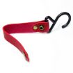 Red PU Leather Multifunctional Storage Hook for Outdoor Camping Tent - 4