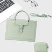 S176 Mint Green 15" Waterproof Laptop Bag with Power Pack - 1