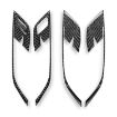 BMW X1 F48/X2 F39 RHD Door Handle Frame Sticker Set (Black) - 1